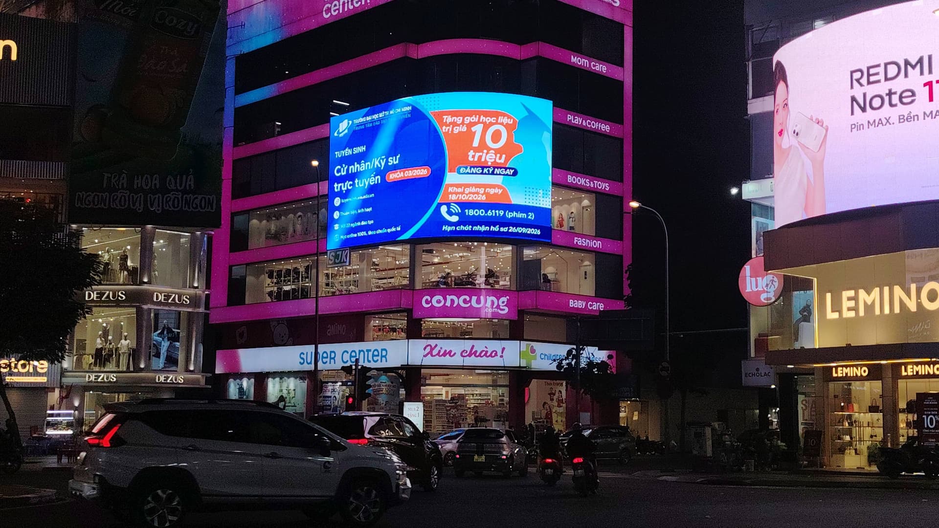 LED Con Cưng Centrer (Vòng xoay Phù Đổng)