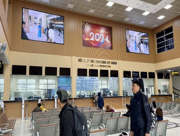LED Bến xe Mỹ Đình