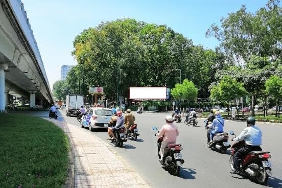 Vòng xoay Nguyễn Thái Sơn, công viên Gia Định