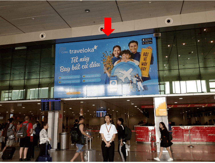 TSN - 27 khu vực check in ga đi Vietjet Air