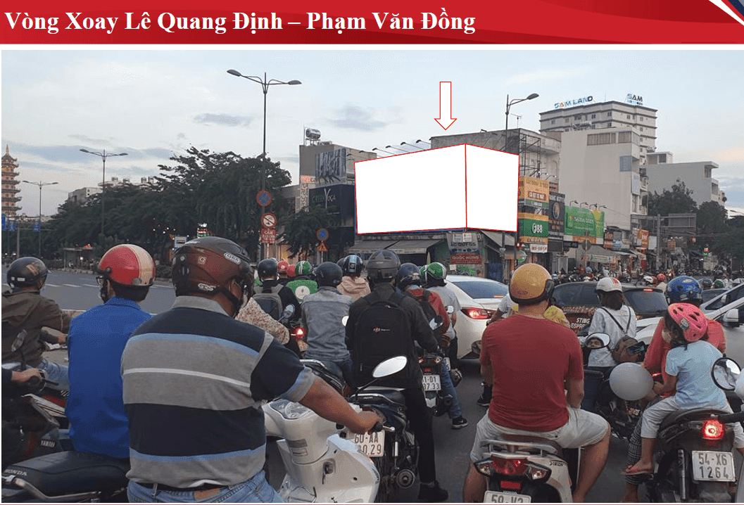 Vòng xoay Lê Quang Định – Phạm Văn Đồng