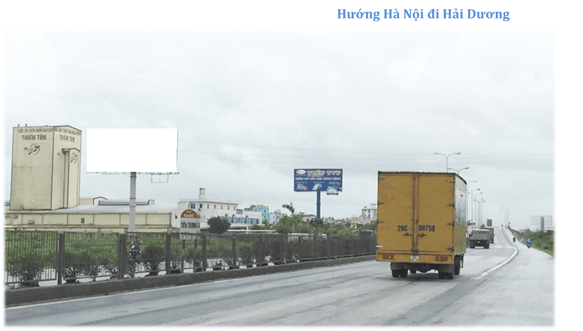 Ảnh biển quảng cáo: Cầu Vượt Đồng Niên, Hướng Hà Nội đi Hải Dương