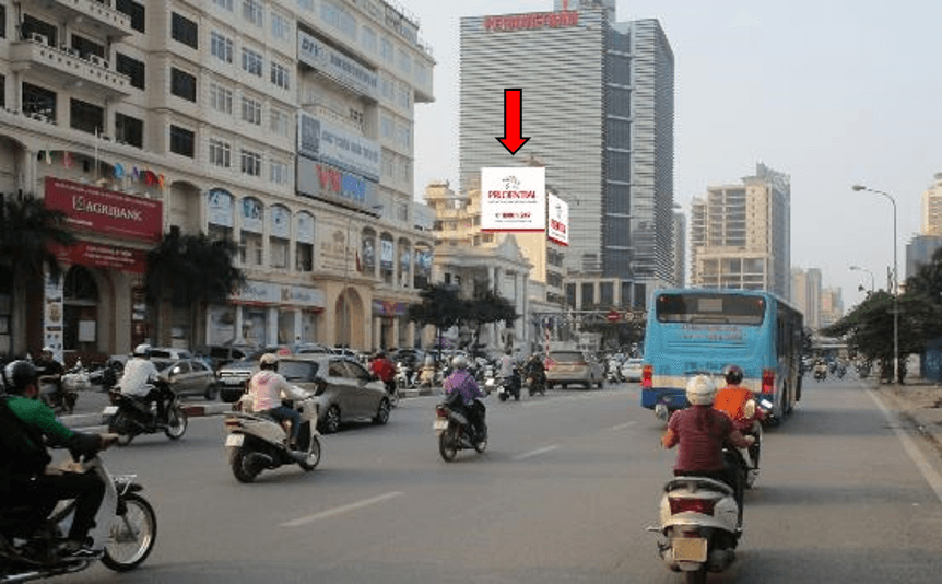 Ngã 4 Thái Hà, Huỳnh Thúc Kháng, (Hướng từ Lê Văn Lương – Láng Hạ) 