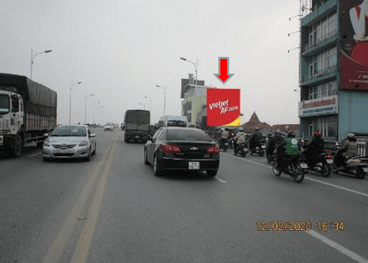Cầu Vĩnh Tuy (Hướng Aeon Long Biên -  Trung Tâm Hà Nội)