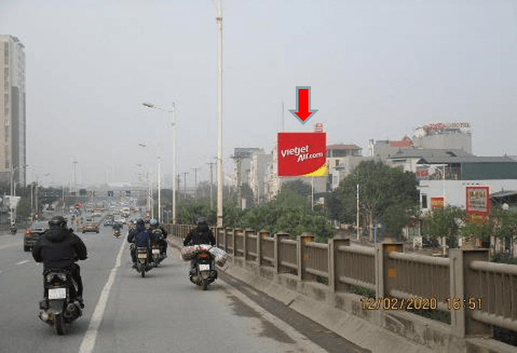 Chân Cầu Vĩnh Tuy (Hướng Trung Tâm Hà Nội – Aeon Long Biên)  
