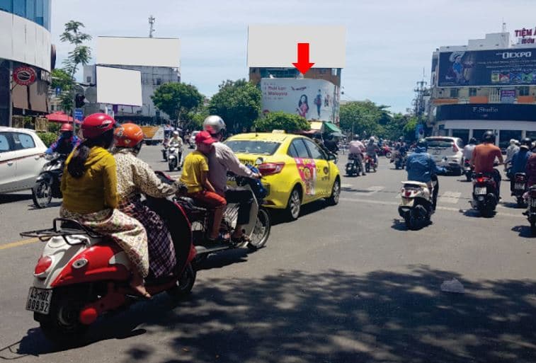 Ngã 5 vòng xoay Nguyễn Văn Linh - Ông Ích Khiêm - Hoàng Diệu