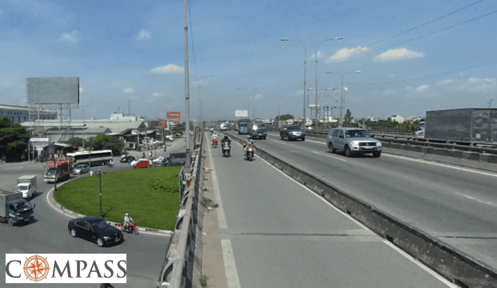 [Compass khảo sát] QL13 B12. Trụ ngã tư Bình Phước