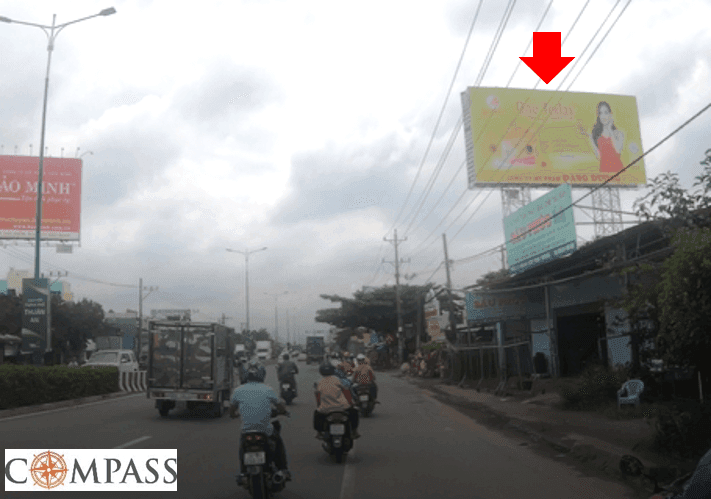 [Compass khảo sát] QL13 B39. Trụ gần nút giao đường Lái Thiêu 117
