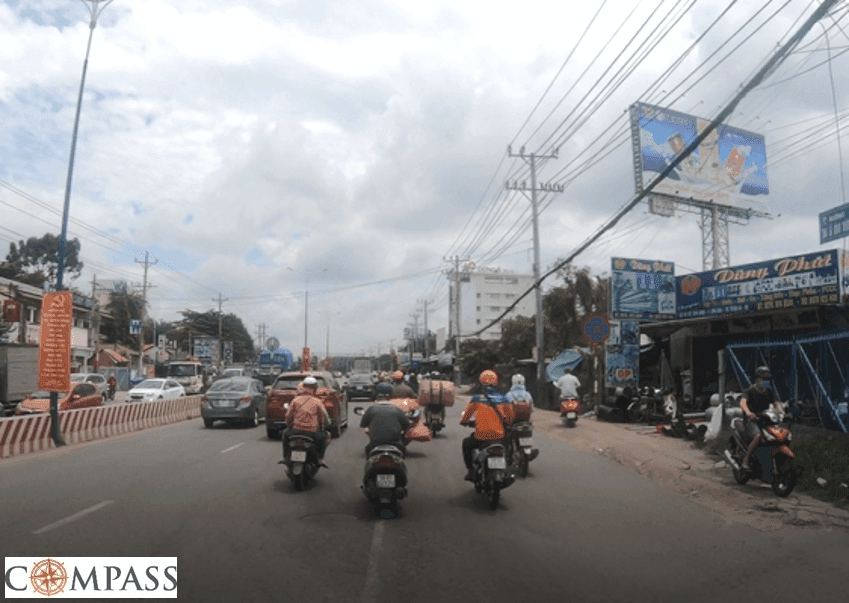 [Compass khảo sát] QL13 B55. Trụ ngã tư QL13 – Nguyễn Văn Tiết – Bùi Hữu Nghĩa