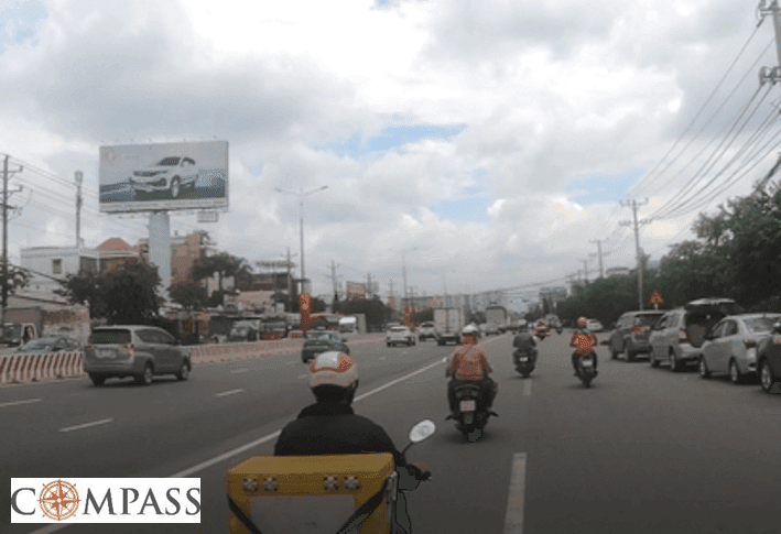 [Compass khảo sát] QL13 B58. Trụ AEON MALL Bình Dương Canary