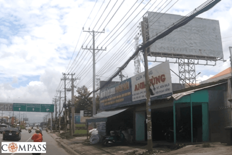 [Compass khảo sát] QL13 B60. Trụ phòng khám đa khoa Thuận Giao