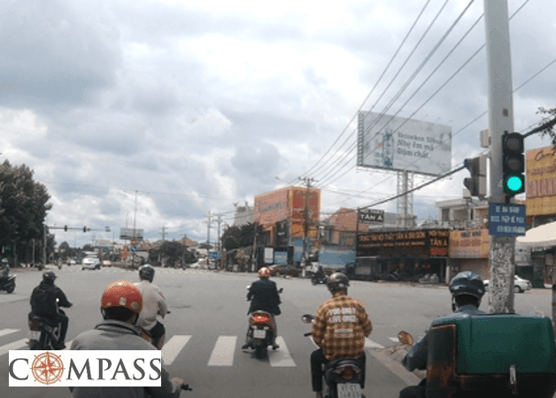 [Compass khảo sát] QL13 B71. Trụ công viên Thanh Lễ 1