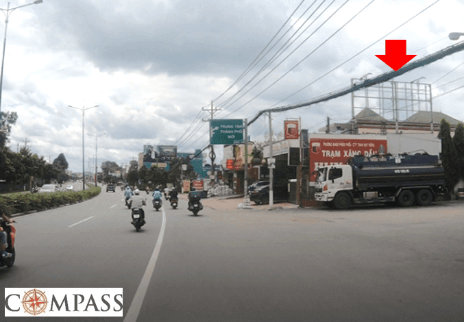 [Compass khảo sát] QL13 B72. Trụ công viên Thanh Lễ 2