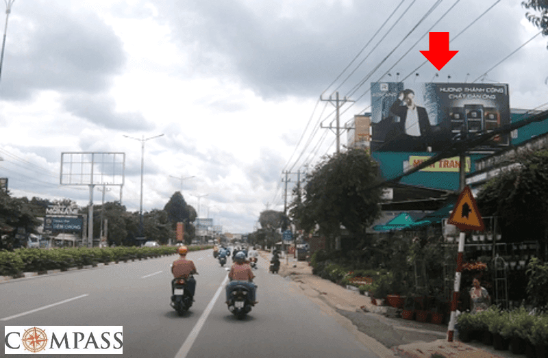 [Compass khảo sát] QL13 B73. Ốp tường công viên Thanh Lễ