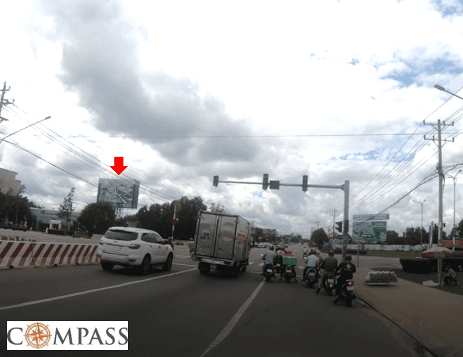 [Compass khảo sát] QL13 B82. Trụ nút giao đường NE2