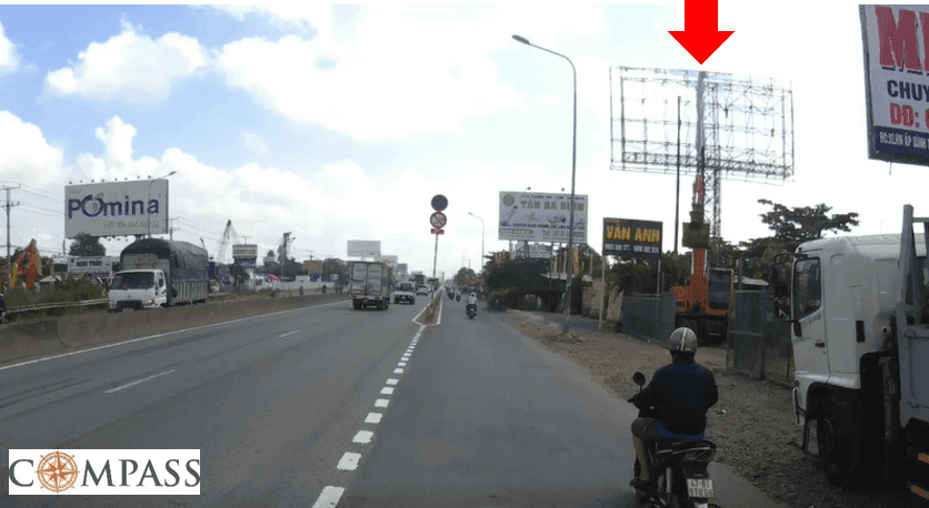 [Compass khảo sát] QL1A B4. Kho hàng 79 Xa Lộ Hà Nội, Bình Thắng, Dĩ An