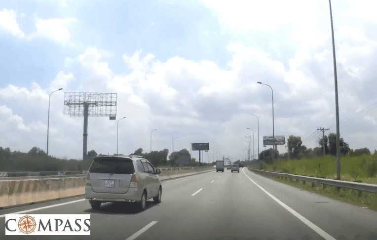 [Compass khảo sát] CT LT - DG B37. Trụ giữa cầu Ruột Ngựa và cầu Long Thành (T) 1