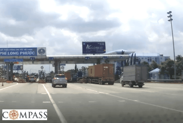 [Compass khảo sát] CT LT - DG B49. Trụ trạm thu phí Long Phước (P) 2 