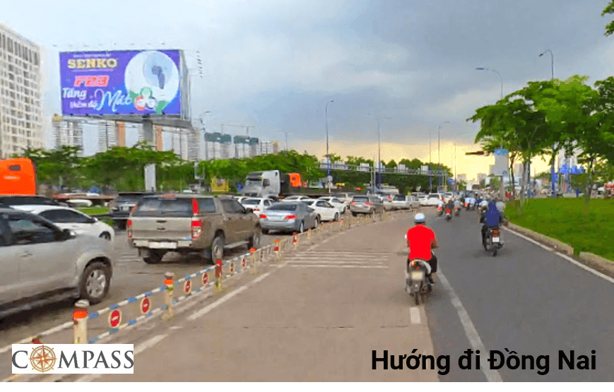 [Compass khảo sát] CT LT - DG B84. Trụ công viên ngã ba An Phú 