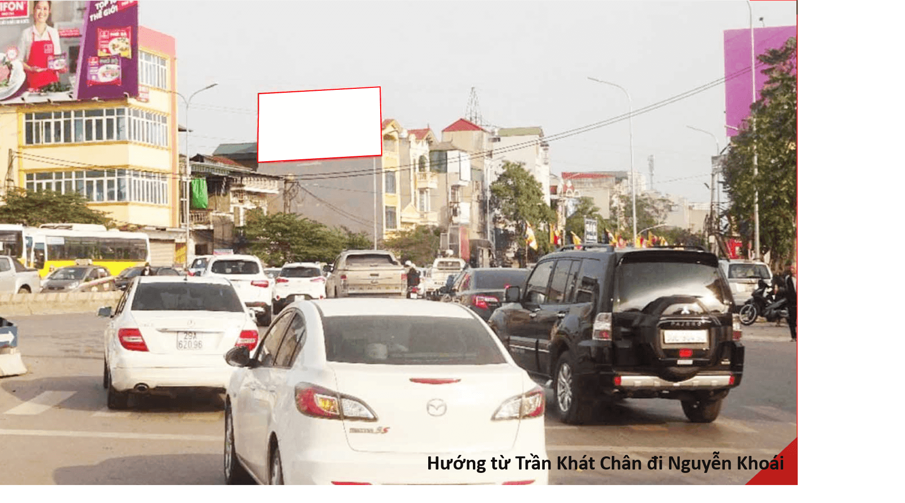 Ngã ba Trần Khát Chân - Nguyễn Khoái
