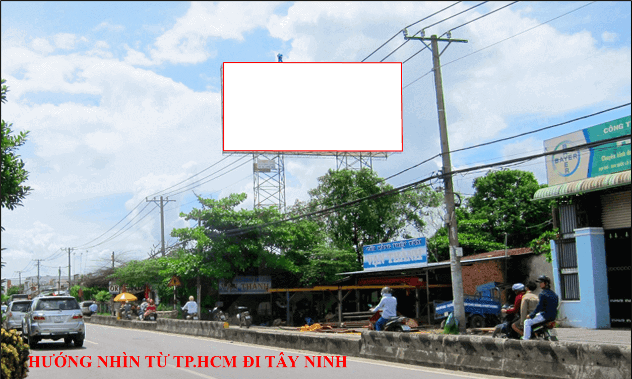 Chân cầu vượt Củ Chi
