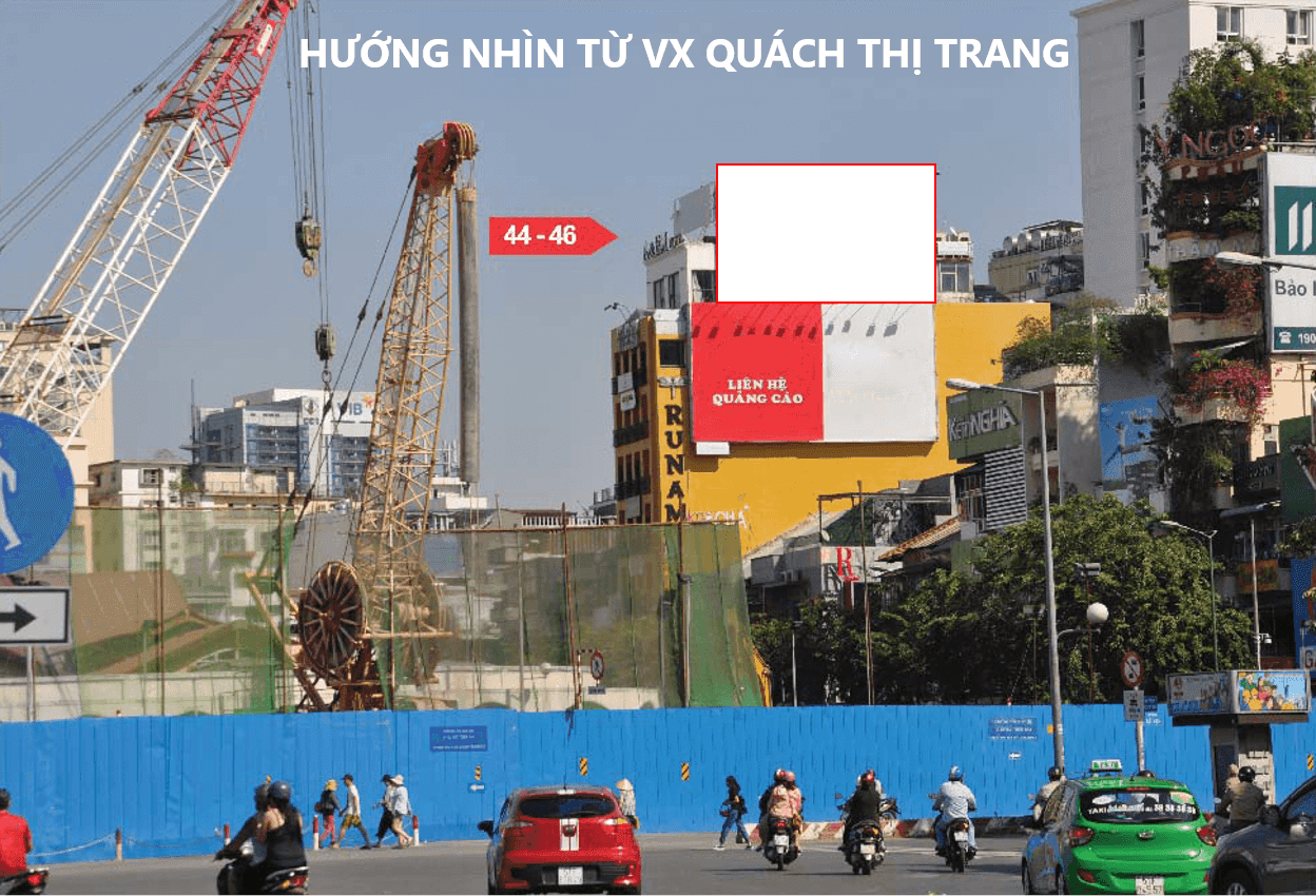 Gần chợ Bến Thành