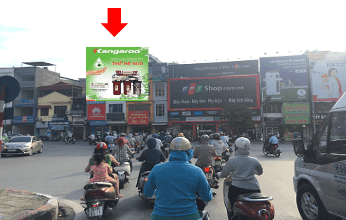 Ngã ba Lê Duẩn - Trần Nhân Tông